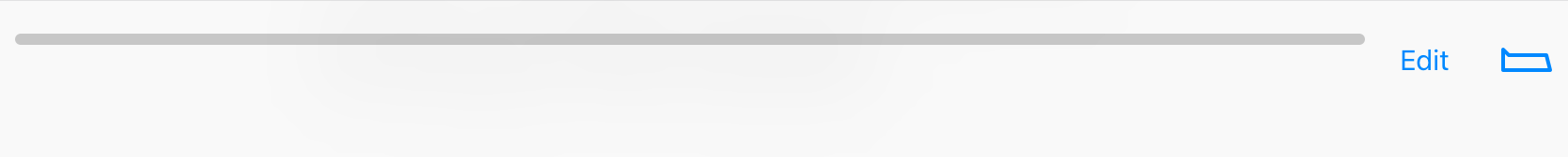 Empty arrangement timeline with an Edit button and arrangement mode icon